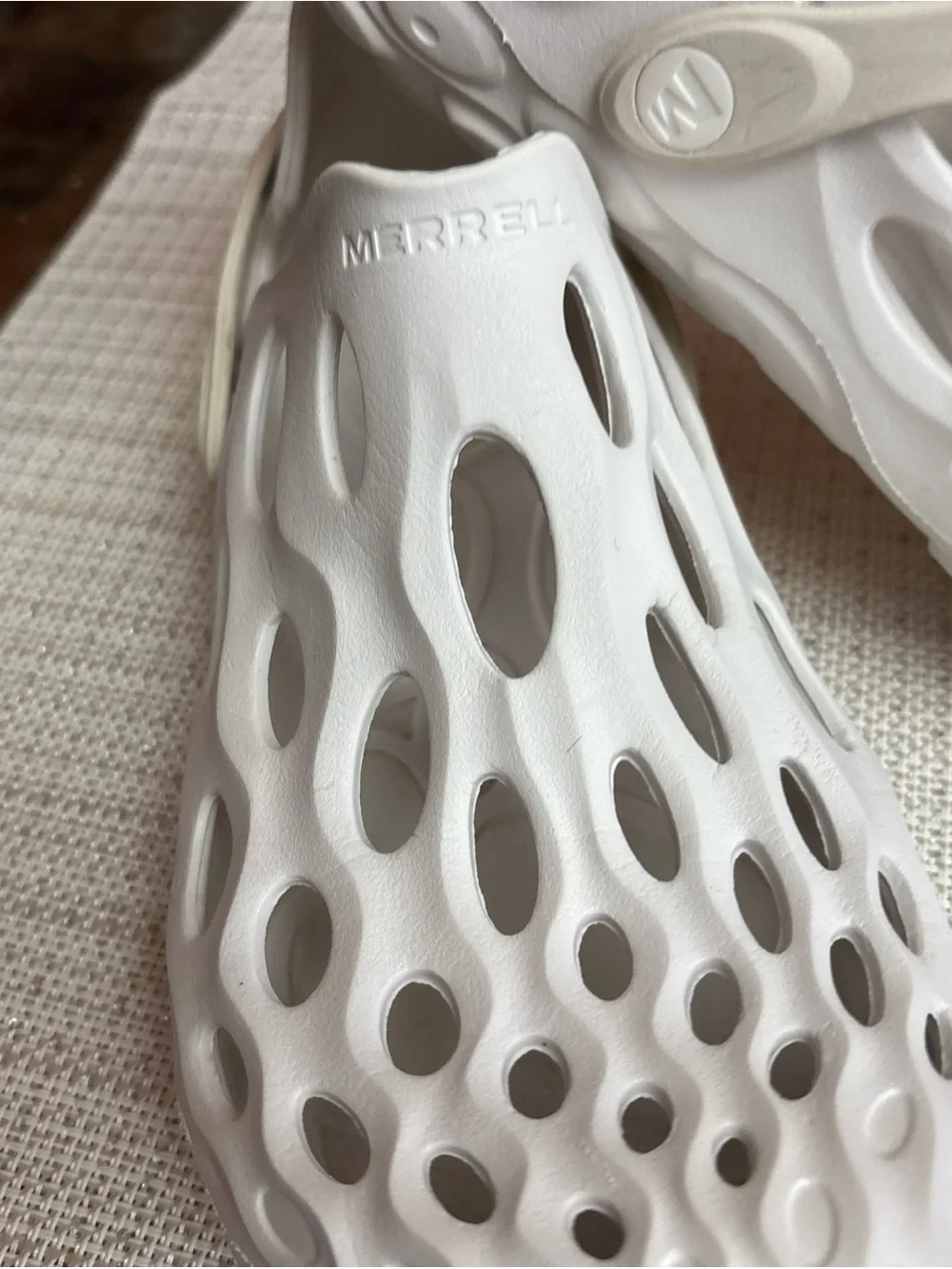 Merrell Hydro Moc Slip-On Fisherman Sandals - White